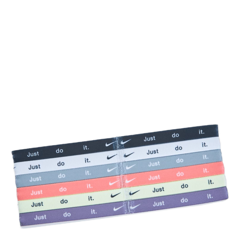 Nike Headbands 6 Pk Printed Black/white/particle Grey 2 Nike Headbands 6 Pk Printed Black/white/particle Grey - Afbeelding 2