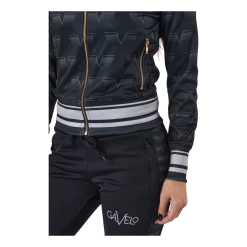 W Track Jacket Black Black 9 W Track Jacket Black Black -Damesmode online. 60546 74 005