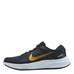 Nike Air Zoom Structure 24 Women's Black/mtlc Gold Coin-anthracit