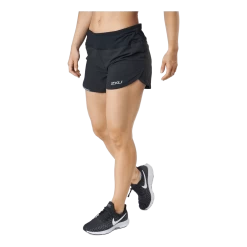 2XU Aero 4 Inch Shorts Black/silver Reflective -Damesmode online. 60577 40 003