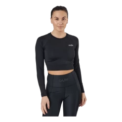 Cropped Longsleeve Black