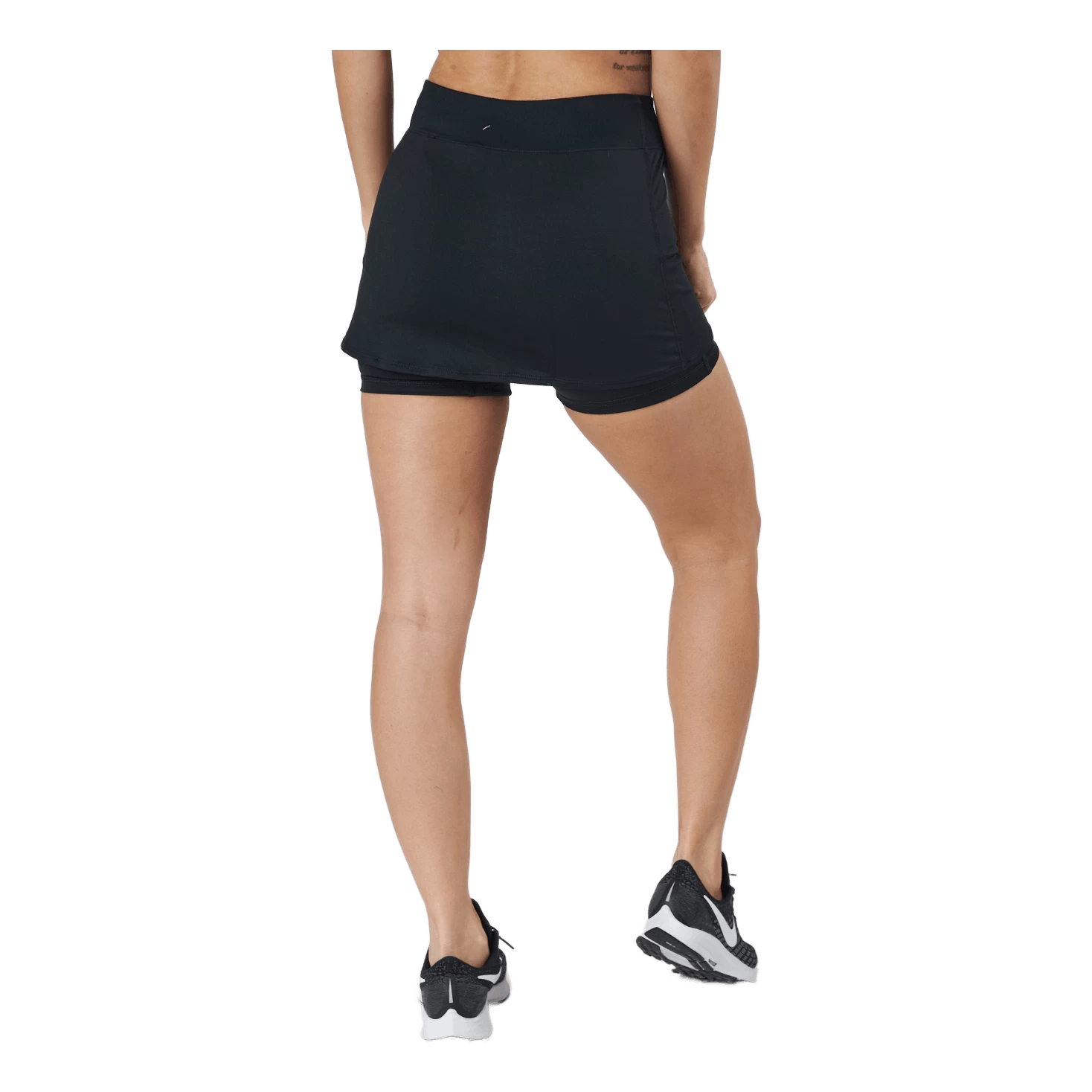 NikeCourt Dri-FIT Victory Women's Tennis Skirt BLACK/WHITE 3 NikeCourt Dri-FIT Victory Women's Tennis Skirt BLACK/WHITE - Afbeelding 3