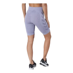 Hummel Hmlci Seamless Cycling Shorts Lavender Melange -Damesmode online. 60609 19 003