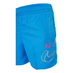 Nike B 4" Volley Short Split L Photo Blue -Damesmode online. 60631 46 004