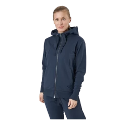 Kari Traa Traa Lounge Full-zip Hoodie Marin