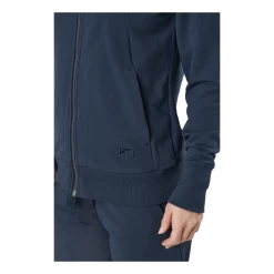 Kari Traa Traa Lounge Full-zip Hoodie Marin -Damesmode online. 60671 45 005