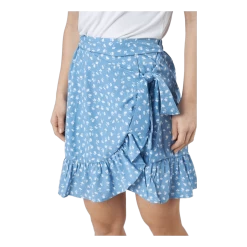 ONLY Onlolivia Wrap Skirt Wvn Allure -Damesmode online. 60672 95 005