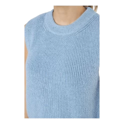 ONLY Onlparis Life Vest Knt Sky Blue -Damesmode online. 60673 03 005