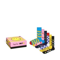 Happy Socks Smiley 6-pack Gift Set 3300