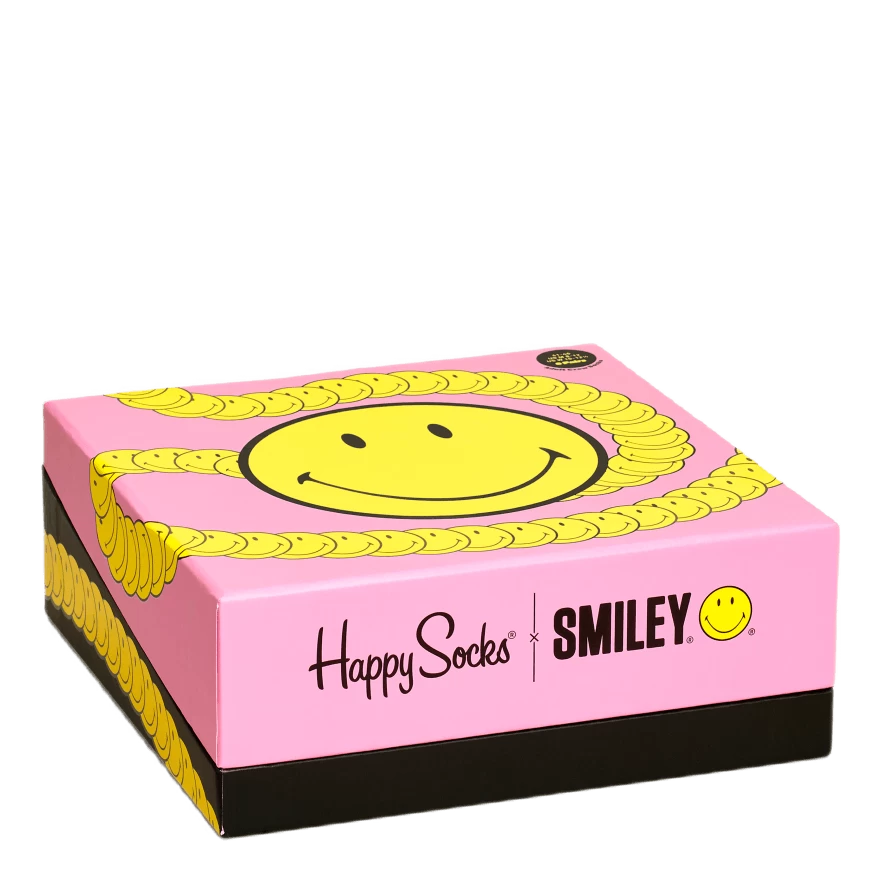 Happy Socks Smiley 6-pack Gift Set 3300 2 Happy Socks Smiley 6-pack Gift Set 3300 - Afbeelding 2