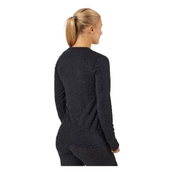 Mons Royale Cascade Merino Flex 200 Ls Arctic Leopard -Damesmode online. 60699 19 003