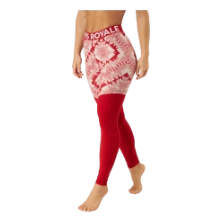 Mons Royale Cascade Merino Flex 200 Leggin Retro Red Nordtek