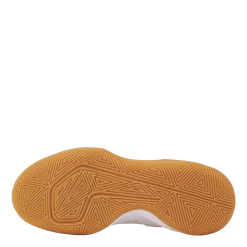 Nike Unisex Hyperspeed Court Indoor White/mtlc Gold -Damesmode online. 60729 58 004