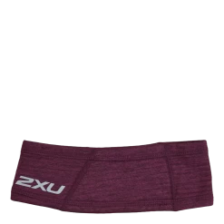 2XU Ignition Headband Beet/silver Reflective