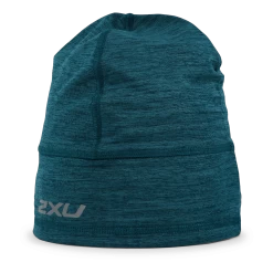2XU Ignition Beanie Deep Jade/silver Reflective