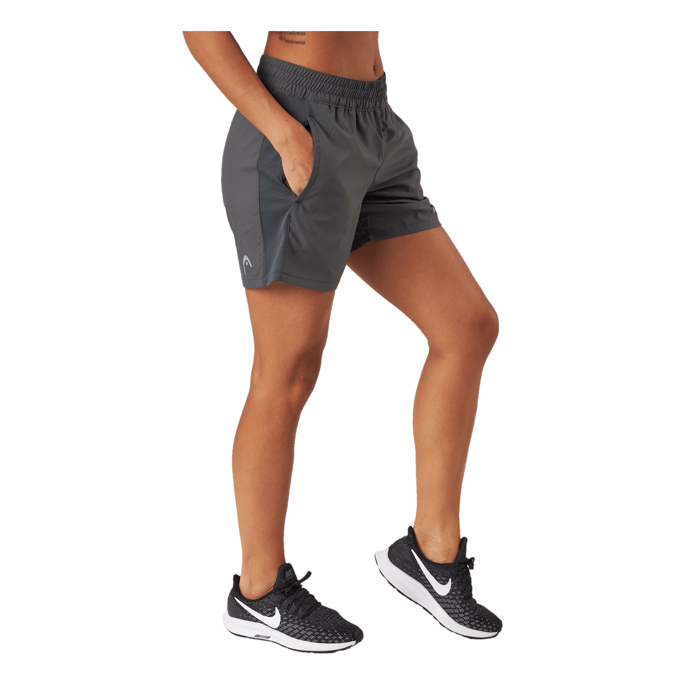 Head Club Shorts Women Anthrazite 2 Head Club Shorts Women Anthrazite - Afbeelding 2