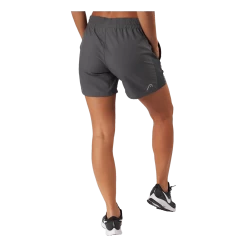 Head Club Shorts Women Anthrazite 6 Head Club Shorts Women Anthrazite -Damesmode online. 60795 92 003