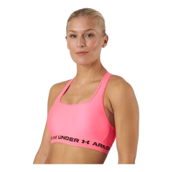 Under Armour Ua Crossback Mid Bra Cerise
