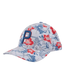 Puma Nassau P Snapback Cap Bright White-bright Cobalt-hot