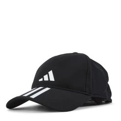 ADIDAS 3-Stripes AEROREADY Running Training Baseball Cap Black