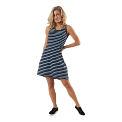 Pasadena Dress Blue/White