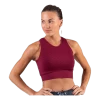 Seamless Crop Top Red