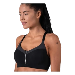 CASALL Front Zip Sports Bra Grey -Damesmode online. 7323343482009 008 2371d3f4648a4638a25da4151274675d
