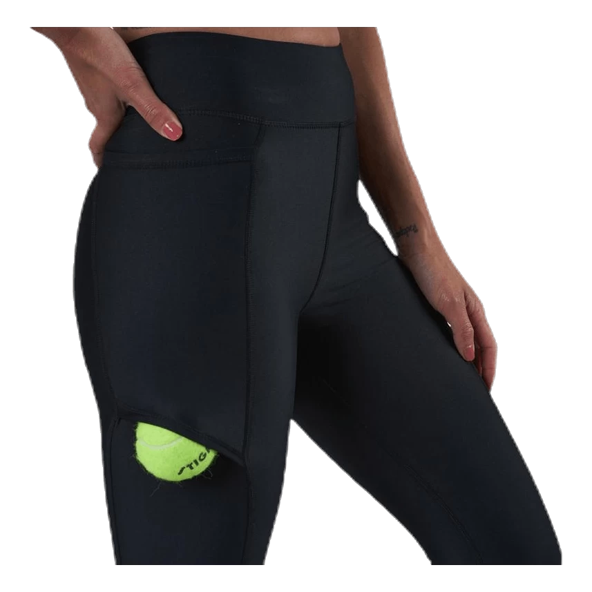 Game Tennis Tights 7/8 Black 1 Game Tennis Tights 7/8 Black