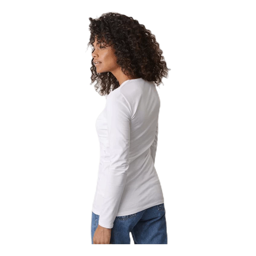 Boob Classic LS Top White 3 Boob Classic LS Top White - Afbeelding 3
