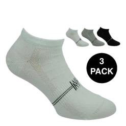 Fresh- 3-Pack Cotton Low Cut Training Socks Patterned
