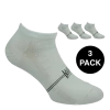 Fresh- 3-Pack Cotton Low Cut Training Socks White