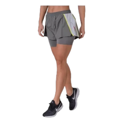 2-IN-1 Woven Shorts Grey