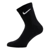 Nike Everyday Cushioned Training Crew Socks (3 Pairs) BLACK/WHITE
