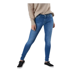 ONLY Blush Life Mid Skinny Blue