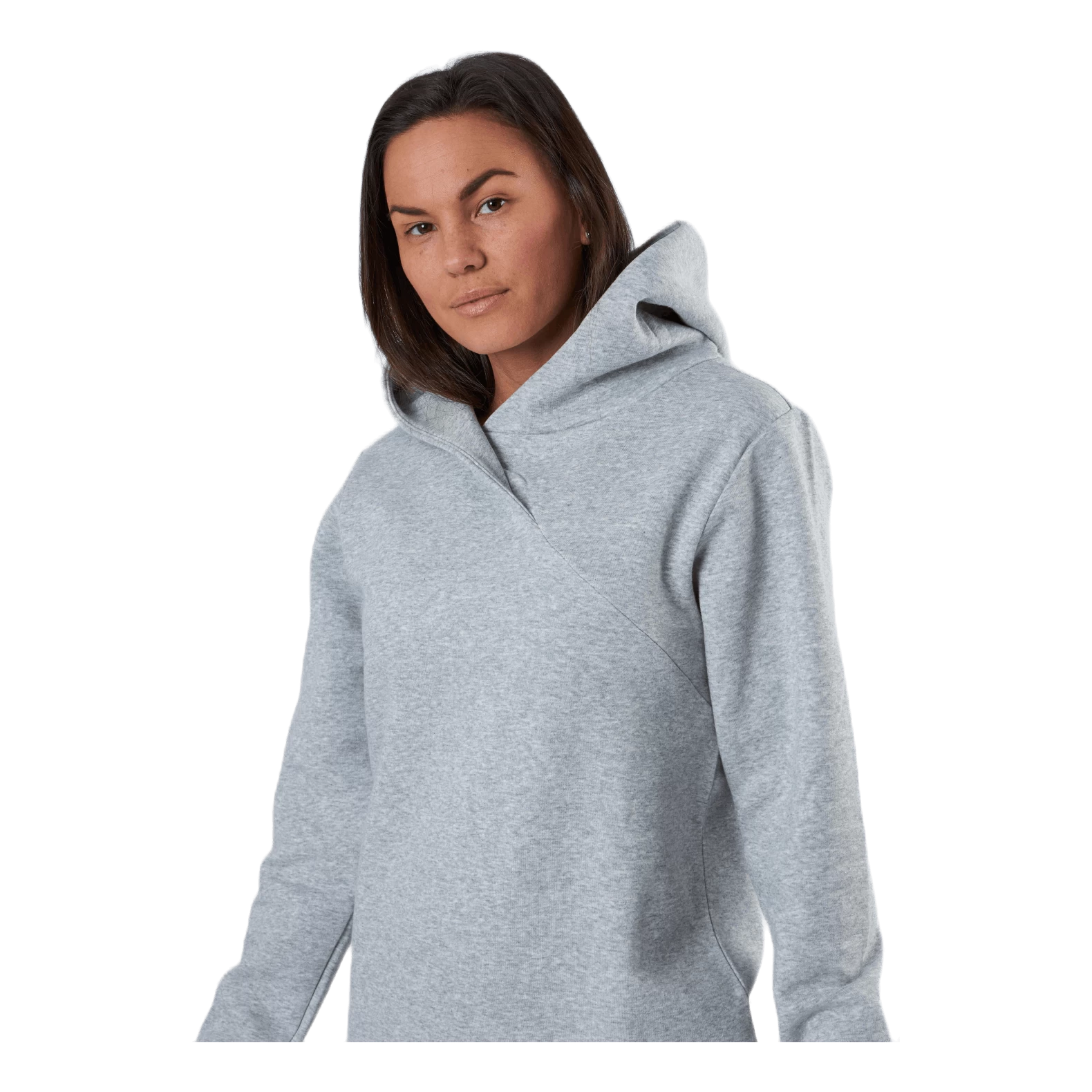Pieces Leda Ls Hoodie Sweat Dress Bc Grey 4 Pieces Leda Ls Hoodie Sweat Dress Bc Grey - Afbeelding 4