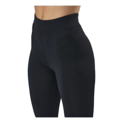 Nike Sportswear Essential Women's High-Waisted Logo Leggings BLACK/WHITE -Damesmode online. 90097 04 004