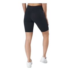 Nike Sportswear Essential Women's Mid-Rise Bike Shorts BLACK/WHITE -Damesmode online. 90097 09 004
