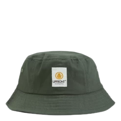 Upfront Stranded Bucket Hat Green -Damesmode online. 90106 87 004