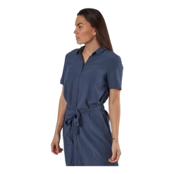 Pieces Cecilie Ss Long Dress Blue 8 Pieces Cecilie Ss Long Dress Blue -Damesmode online. 90110 35 007