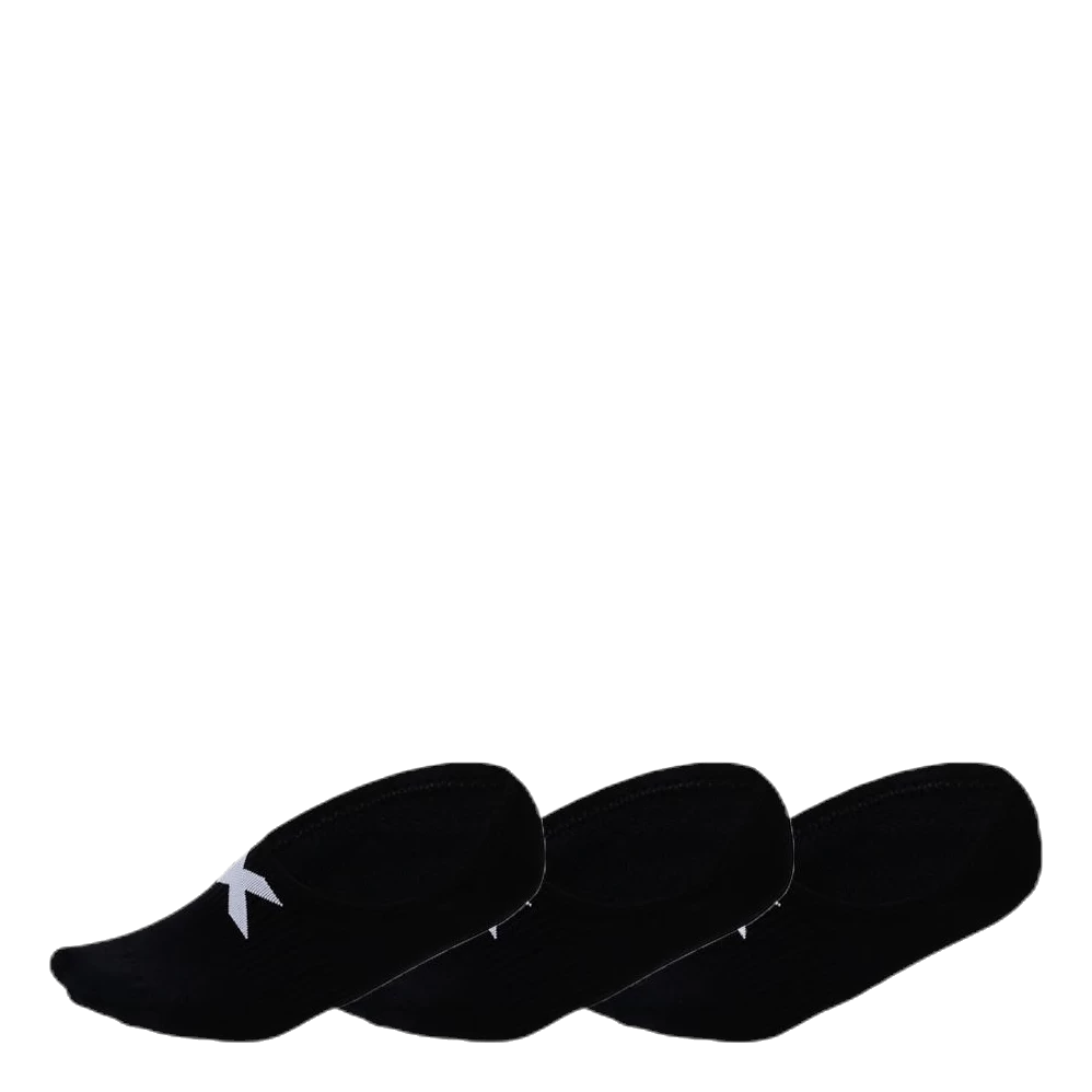 2XU Invisible Sock 3 Pack White/Black 1 2XU Invisible Sock 3 Pack White/Black