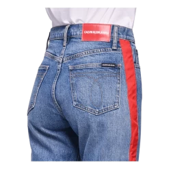 Calvin Klein 020 High Rise Jeans Blue -Damesmode online. J20J210891 911 BLU 4